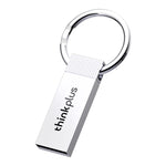 Lenovo ThinkPlus TU201 รุ่นแขวน แฟลชไดรฟ์ USB2.0 ขนาดเล็กแบบพกพา ตัวเครื่องโลหะ, 8GB, 16GB, 32GB, 64GB