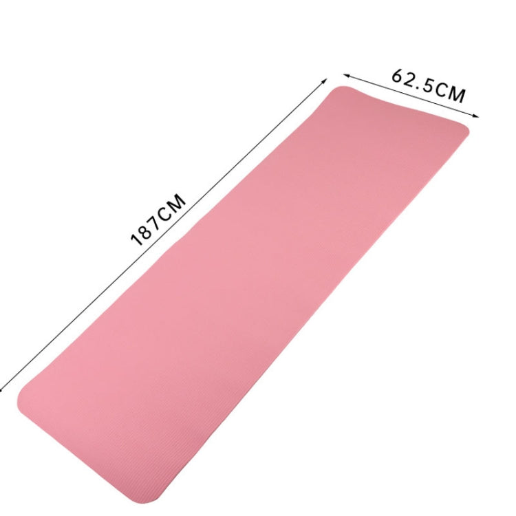 เสื่อโยคะ NBR ขนาด 187 x 62.5 x 0.8 ซม. หนากว้างกันลื่น สำหรับเต้นและฟิตเนส