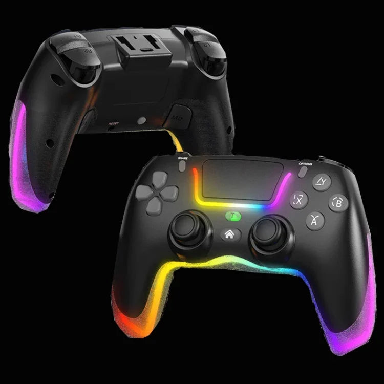 จอยจับไร้สาย Bluetooth สีสันสดใสสำหรับ PS4