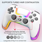 จอยจับไร้สาย Bluetooth สีสันสดใสสำหรับ PS4