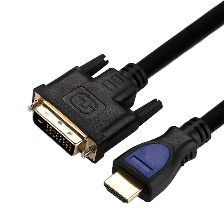 สาย HDMI 3m เป็น DVI 24+1P 1080P สาย HD สองทาง สำหรับเชื่อมต่อคอมพิวเตอร์กับจอภาพ, HDMI เป็น DVI