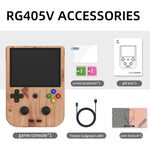 ANBERNIC RG405V เกมคอนโซลพกพา 4+256G 10000 เกม หน้าจอ IPS 4 นิ้ว ระบบ Android 12 T618 64 บิต, 4+256G