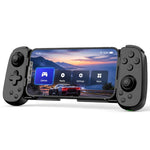 จอยเกมบลูทูธ D6 แบบหดได้ พร้อมระบบเซ็นเซอร์หกแกนสำหรับ Android/iPhone/Switch, D6 สีดำ, D6 สีขาวดำ, D6 สีขาวแดง