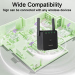 เครื่องขยายสัญญาณ Wifi 2.4G 300M พร้อมพอร์ต LAN 1 ช่อง, ปลั๊ก US, ปลั๊ก EU, ปลั๊ก UK
