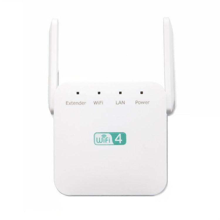 เครื่องขยายสัญญาณ Wi-Fi 2.4G 300M ระยะไกล รีพีตเตอร์สัญญาณไร้สาย, ปลั๊ก US สีขาว, ปลั๊ก EU สีขาว, ปลั๊ก UK สีขาว, ปลั๊ก US สีดำ, ปลั๊ก EU สีดำ, ปลั๊ก UK สีดำ