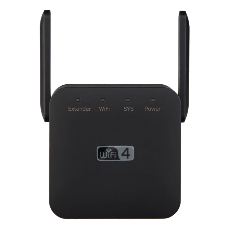 เครื่องขยายสัญญาณ Wi-Fi 2.4G 300M ระยะไกล รีพีตเตอร์สัญญาณไร้สาย, ปลั๊ก US สีขาว, ปลั๊ก EU สีขาว, ปลั๊ก UK สีขาว, ปลั๊ก US สีดำ, ปลั๊ก EU สีดำ, ปลั๊ก UK สีดำ