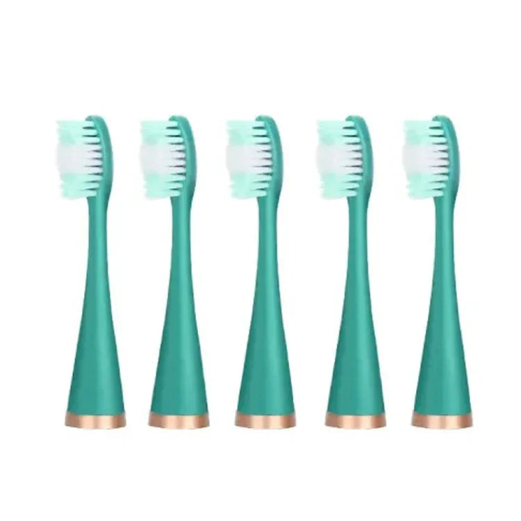 หัวแปรงเปลี่ยนสำหรับเครื่องขูดฟันไฟฟ้า สีขาวพื้นฐาน, สีขาวพิเศษ, สีดำพื้นฐาน, สีดำพิเศษ, สีเขียวพื้นฐาน, สีเขียวพิเศษ, หัวแปรงสีขาว 5 ชิ้น, หัวแปรงสีดำ 5 ชิ้น, หัวแปรงสีเขียว 5 ชิ้น