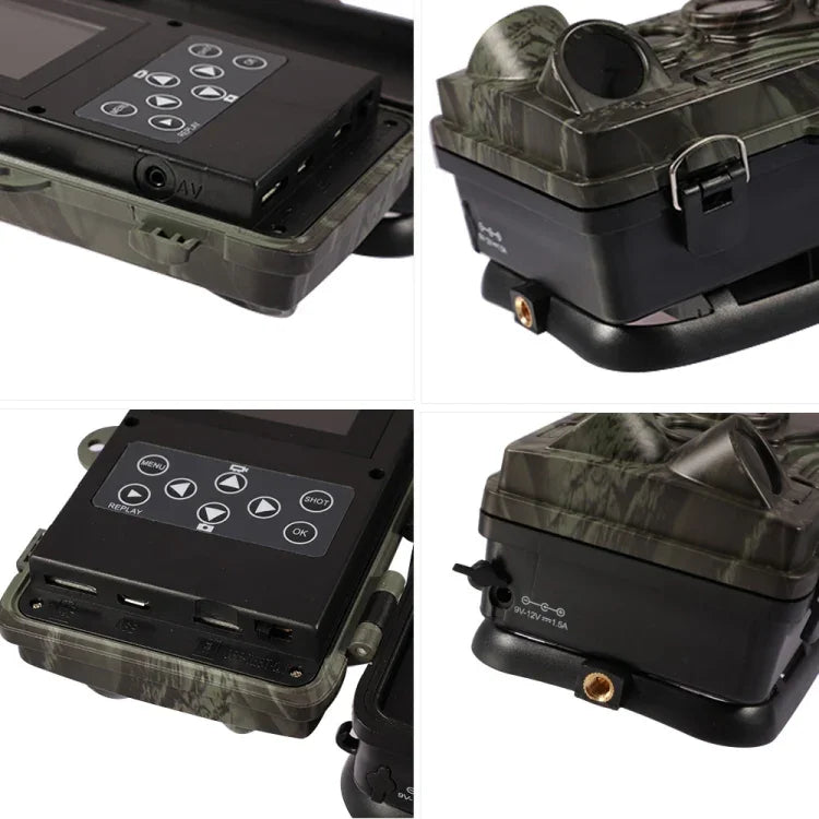 HC-801Pro กล้องล่าสัตว์กลางแจ้ง 4K 4G พร้อมแอปควบคุมระยะไกลผ่านมือถือ ดูภาพถ่ายและวิดีโอได้ทุกเวลา ปลั๊กยุโรป, ปลั๊กสหรัฐ, ปลั๊กออสเตรเลีย