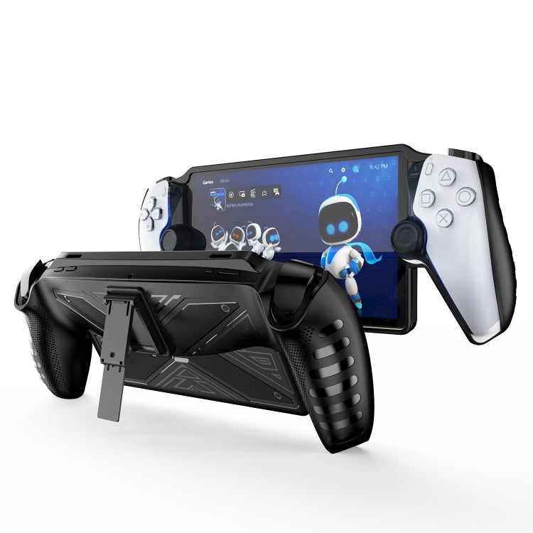 เคสป้องกัน TPU พร้อมขาตั้งสำหรับ Sony PlayStation Portal
