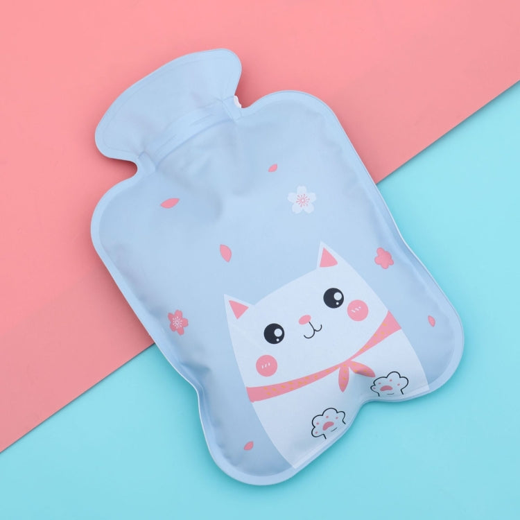 ถุงน้ำร้อน PVC ความหนาแน่นสูงแบบการ์ตูน ขนาดเล็ก 17x11cm, ขนาดใหญ่ 14.5x21cm สีและแบบสุ่มส่ง