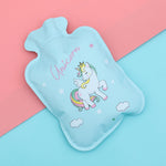 Cartoon Water Filled Hot Water Bag Mini High Density PVC Winter Warm Water Bag, Style and Color Random Delivery, Small 17x11cm, Large 14.5x21cm