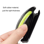 8pcs/set Car Door Handle Rearview Mirror Safety Warning Protective Reflective Sticker, Red, Yellow, White, Blue, Fluorescent Green