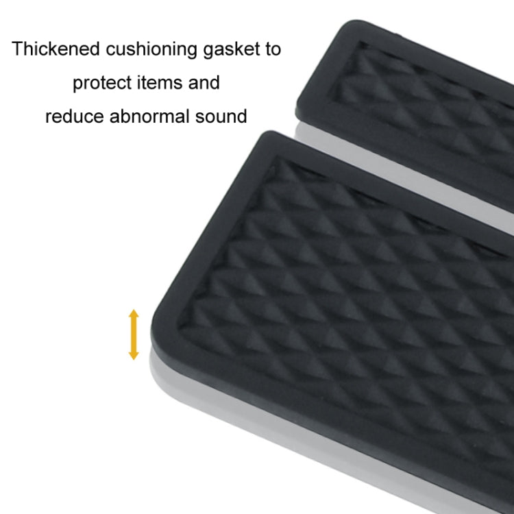 Car Seat Gap Storage Box with 2 USB Charging Port, Principal Driver Silver, Co-pilot Silver, Principal Driver Red, Co-pilot Red, Principal Driver Gray, Co-pilot Gray