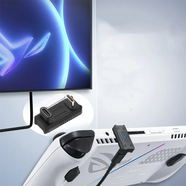 อะแดปเตอร์ข้อมูล 20Gbps 8K 60Hz 140W USB-C/Type-C ชาร์จเร็ว สำหรับ ASUS ROG Ally / Switch
