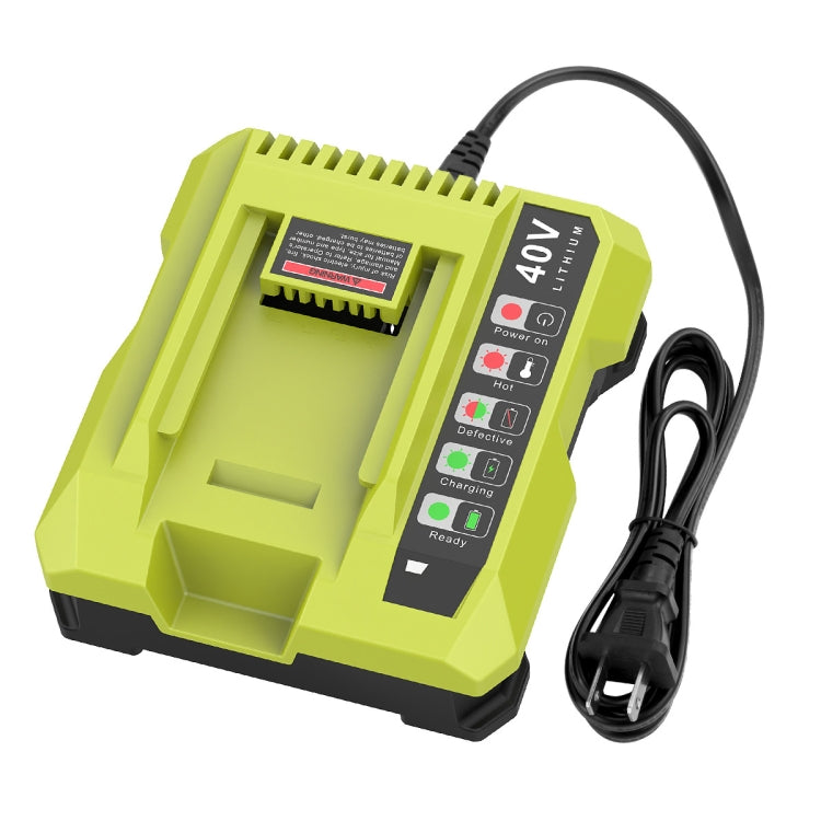 ที่ชาร์จแบตเตอรี่เครื่องตัดเครื่องมือ 36-40V สำหรับ RYOBI PO401 / PO403 / PO400, US, EU, UK, AU