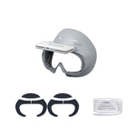 แผ่นรองป้องกันหน้าแว่น VR PICO 4 Hibloks พร้อมพัดลม, 1 ชิ้น PU ฝ้าย, 2 ชิ้น PU ฝ้าย, 1 ชิ้น ไอซ์ซิลค์, 2 ชิ้น ไอซ์ซิลค์
