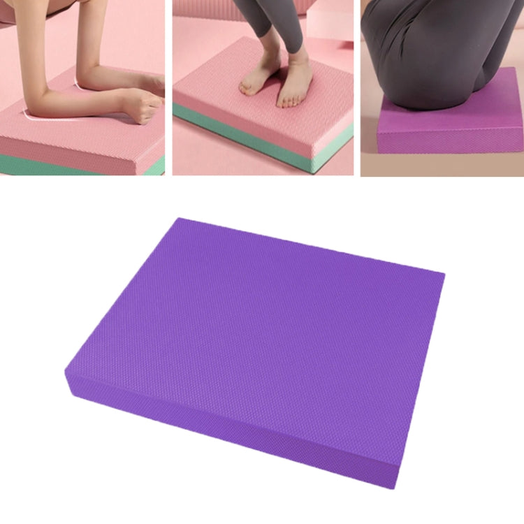 เสื่อบาลานซ์ ขนาด 40x50x6 ซม. สำหรับกีฬา รองเข่า เสื่อรองรับแบนสำหรับฟิตเนส สีฟ้า Tiffany, ชมพูพันปี, น้ำเงินเข้ม, ม่วง