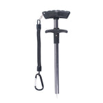 ที่ถอดเบ็ดปลารูปตัวทีอลูมิเนียมอัลลอยด์ อุปกรณ์ตกปลาทะเล ขนาด 24 x 7.5 ซม. สีฟ้า แดง เทา ฟ้าพร้อมเชือกสปริง แดงพร้อมเชือกสปริง เทาพร้อมเชือกสปริง