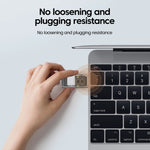 OTG Converter USB To SD/TF 2 In 1 Multi-Function Transparent Card Reader, Transparent