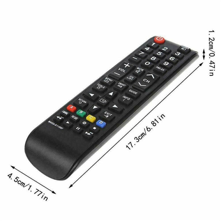 รีโมทคอนโทรล BN59-01199F สำหรับ Samsung LED LCD สมาร์ททีวี, BN59-01199F