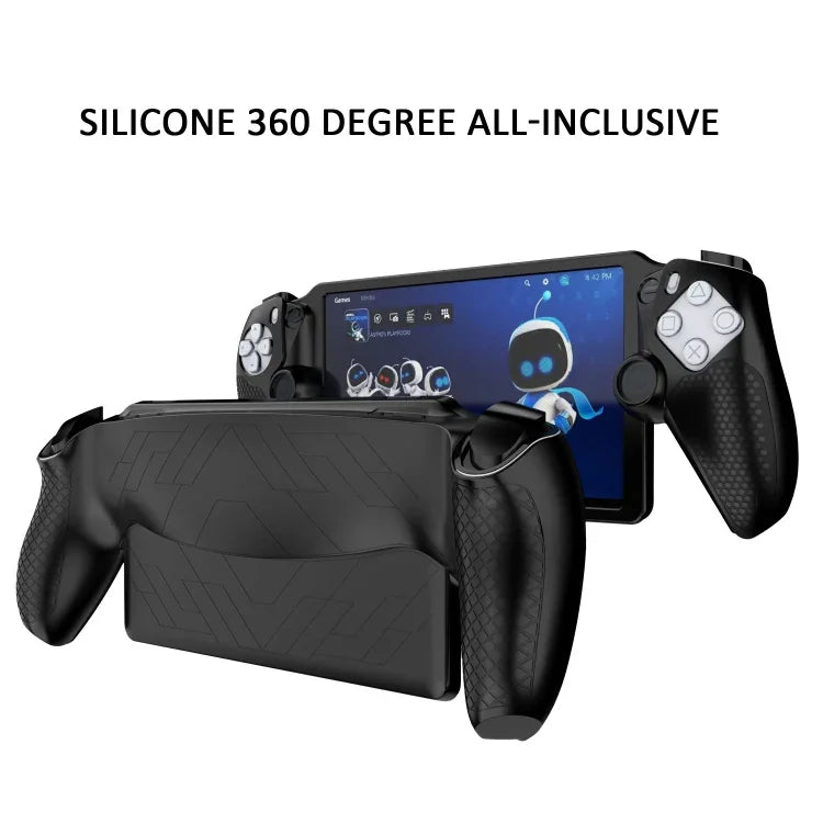 เคสซิลิโคนป้องกันสำหรับ Sony PS Portal เกมคอนโซล พร้อมสเปรย์น้ำมัน ครบชุด