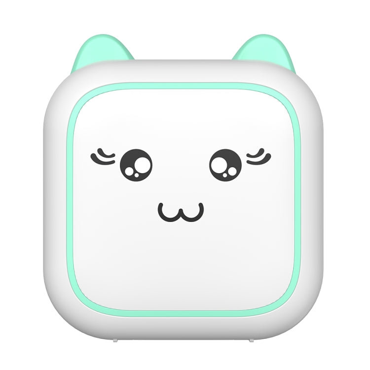 เครื่องพิมพ์ภาพความร้อนบลูทูธพกพา M5 มินิ ลายการ์ตูน, สีฟ้า, สีชมพู