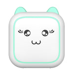 M5 Mini Cartoon Portable Bluetooth Printer Photo Thermal Printer, Blue, Pink