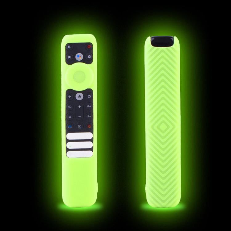เคสป้องกันรีโมท TCL RC902V รุ่น FMR1/FAR2/FMR4 ซิลิโคนกันกระแทกอเนกประสงค์, ขนาด 20.9 x 4.3 x 1.7 ซม.