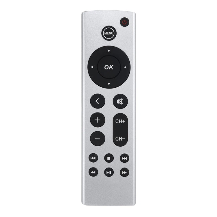 สำหรับรีโมท Apple TV 4K / HD รุ่น A2169 A1842 A1625 ไม่มีเสียง, สไตล์ธรรมดา