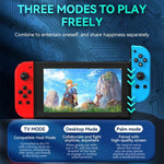 จอยเกม JOY-02 ด้ามจับซ้ายและขวาพร้อมไฟ RGB และระบบสัมผัส Bluetooth สำหรับ Switch / Switch OLED / Switch Pro / Switch Lite / Switch Joycon, สีดำ, สีเทา