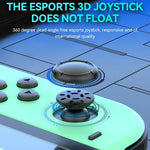 จอยจับเกม JOY-02 ซ้ายและขวาพร้อมไฟ RGB สัมผัสตัวเครื่อง บลูทูธ สำหรับ Switch / Switch OLED / Switch Pro / Switch Lite / Switch Joycon, สีน้ำเงินแดง, เขียวฟ้า, ขาว
