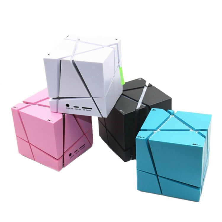ลำโพงบลูทูธ AI ควบคุมด้วยเสียง Qone Cube พร้อมไฟ RGB ขนาดเล็ก ไร้สาย, ควบคุมด้วยเสียง AI (สีน้ำเงิน), ควบคุมด้วยเสียง AI (สีชมพู), ควบคุมด้วยเสียง AI (สีดำ), ควบคุมด้วยเสียง AI (สีขาว)