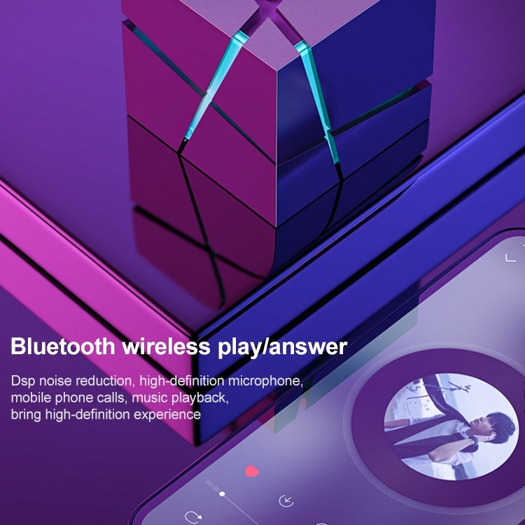 ลำโพงบลูทูธ AI ควบคุมด้วยเสียง Qone Cube พร้อมไฟ RGB ขนาดเล็ก ไร้สาย, ควบคุมด้วยเสียง AI (สีน้ำเงิน), ควบคุมด้วยเสียง AI (สีชมพู), ควบคุมด้วยเสียง AI (สีดำ), ควบคุมด้วยเสียง AI (สีขาว)