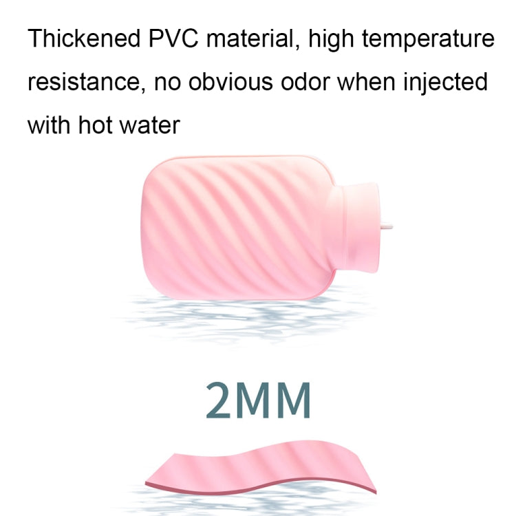 ถุงน้ำร้อนกันระเบิด PVC เติมน้ำขนฟ้ากระต่ายเทียม สำหรับประคบเย็น/ร้อน สีชมพู 500 มล., สีเขียว 500 มล., สีน้ำเงิน 500 มล., สีชมพู 1000 มล., สีเขียว 1000 มล., สีน้ำเงิน 1000 มล.