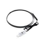 Car Interior Fiber Optic Cold Light RGB Ambient Lamp Center Phantom Footwell Atmosphere Lights, One To One 110cm, One To Two 110cm+35cm