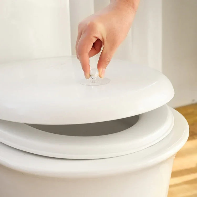 2pcs /Pack Invisible Cabinet Drawer Suction Cup Sticky Handle Acrylic Self-Adhesive Closet Glass Handle