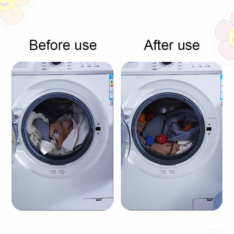ลูกบอลซักผ้าป้องกันผ้าพันกัน 4 ชิ้น/ชุด สำหรับเครื่องซักผ้า
