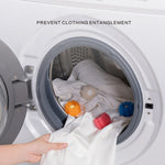 ลูกบอลซักผ้าป้องกันผ้าพันกัน 4 ชิ้น/ชุด สำหรับเครื่องซักผ้า