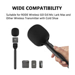 ด้ามไมโครโฟนสำหรับสัมภาษณ์ สำหรับ DJI Mic / Moma / Rode Wireless Go / Relacart, ด้ามสัมภาษณ์