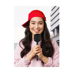 ด้ามไมโครโฟนสำหรับสัมภาษณ์ สำหรับ DJI Mic / Moma / Rode Wireless Go / Relacart, ด้ามสัมภาษณ์