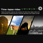 กล้องอินฟราเรดเลนส์คู่ 4K H8201 ความละเอียด 32MP สำหรับดูสัตว์ในสนาม กลางคืน HD