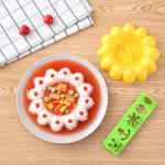 ชุด 4 ชิ้น แม่พิมพ์ข้าวซูชิรูปกระต่ายและโลมา DIY