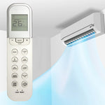 รีโมทคอนโทรลสำหรับเครื่องปรับอากาศ Midea รุ่น RG36F / BGEF, RG36F / BGEF