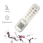 รีโมทคอนโทรลสำหรับเครื่องปรับอากาศ Midea รุ่น RG36F / BGEF, RG36F / BGEF