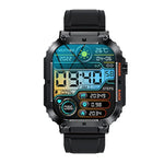 K57 Pro นาฬิกาอัจฉริยะขนาด 1.96 นิ้ว รองรับการโทร Bluetooth, เล่นเพลง, แสดงสภาพอากาศ, กันน้ำ สีดำ, สีส้ม, สายหนังสีดำ, สายหนังสีเงิน, สายเหล็กสีดำ, สายเหล็กสีเงิน, สายสามเม็ดสีดำ, สายสามเม็ดสีเงิน, สายไม้ไผ่สีดำ, สายไม้ไผ่สีเงิน