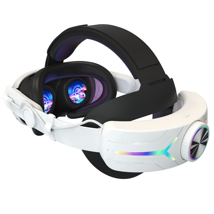 หูฟัง Meta Quest 3 ปรับแสง RGB ชาร์จ USB พับได้ สำหรับ Meta Quest 3 (Elite), Meta Quest 3 (ขาว), Meta Quest 3 (ดำ)