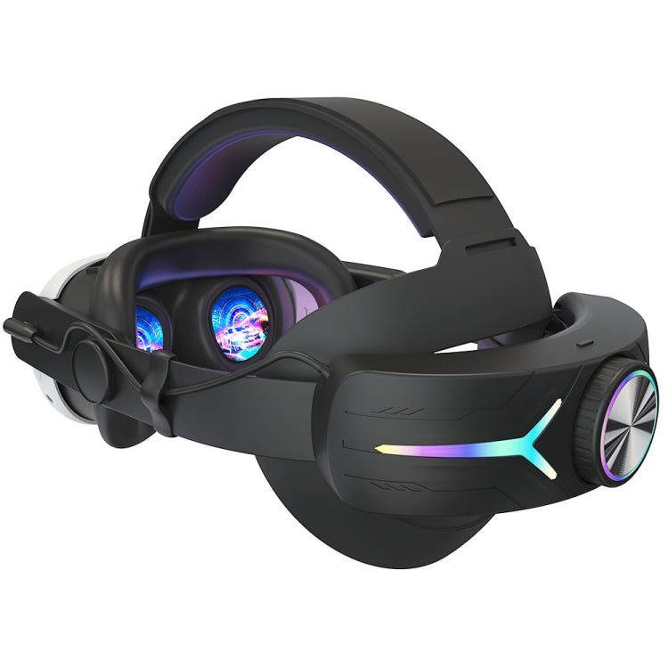 หูฟัง Meta Quest 3 ปรับแสง RGB ชาร์จ USB พับได้ สำหรับ Meta Quest 3 (Elite), Meta Quest 3 (ขาว), Meta Quest 3 (ดำ)