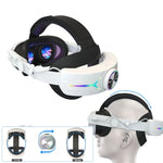 หูฟัง Meta Quest 3 ปรับแสง RGB ชาร์จ USB พับได้ สำหรับ Meta Quest 3 (Elite), Meta Quest 3 (ขาว), Meta Quest 3 (ดำ)
