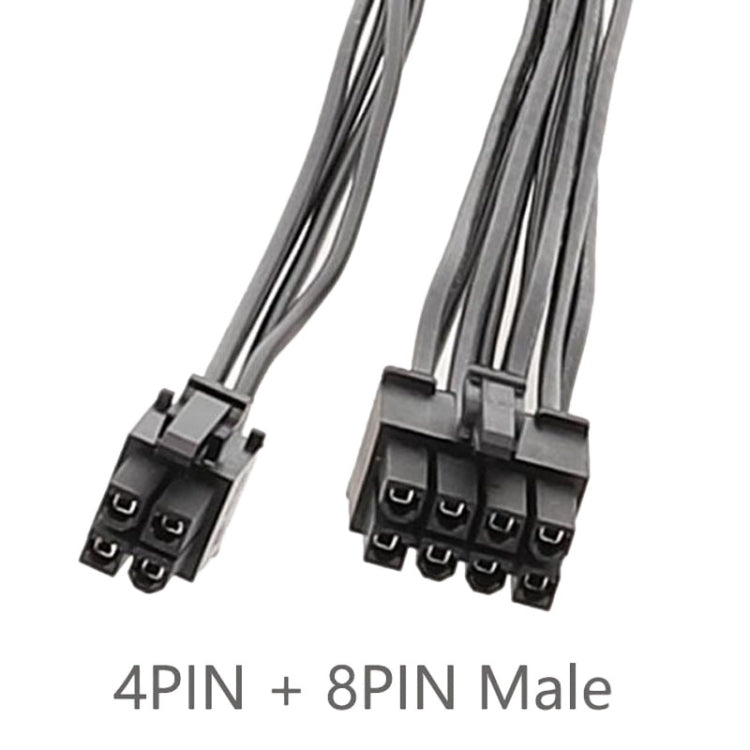 สายอะแดปเตอร์ CPU 8 พิน เป็น 8+4 พิน สายจ่ายไฟ เมนบอร์ด โปรเซสเซอร์ ยาว 20 ซม., 30 ซม.
