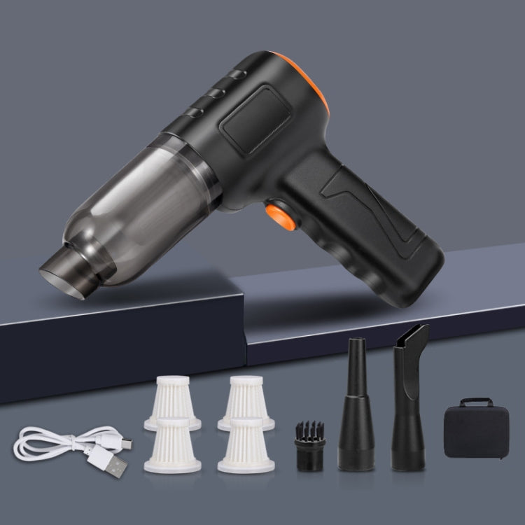Car Vacuum Cleaner Large Suction Power Wireless Pump Inflatable Blower Handheld Small Vacuum Cleaner, Brush 200W+2 Filters+Storage Bag (Black), Brush 200W+3 Filters+Air Bag (Black), Brushless 260W+2 Filters+Storage Bag (Black)                          ...